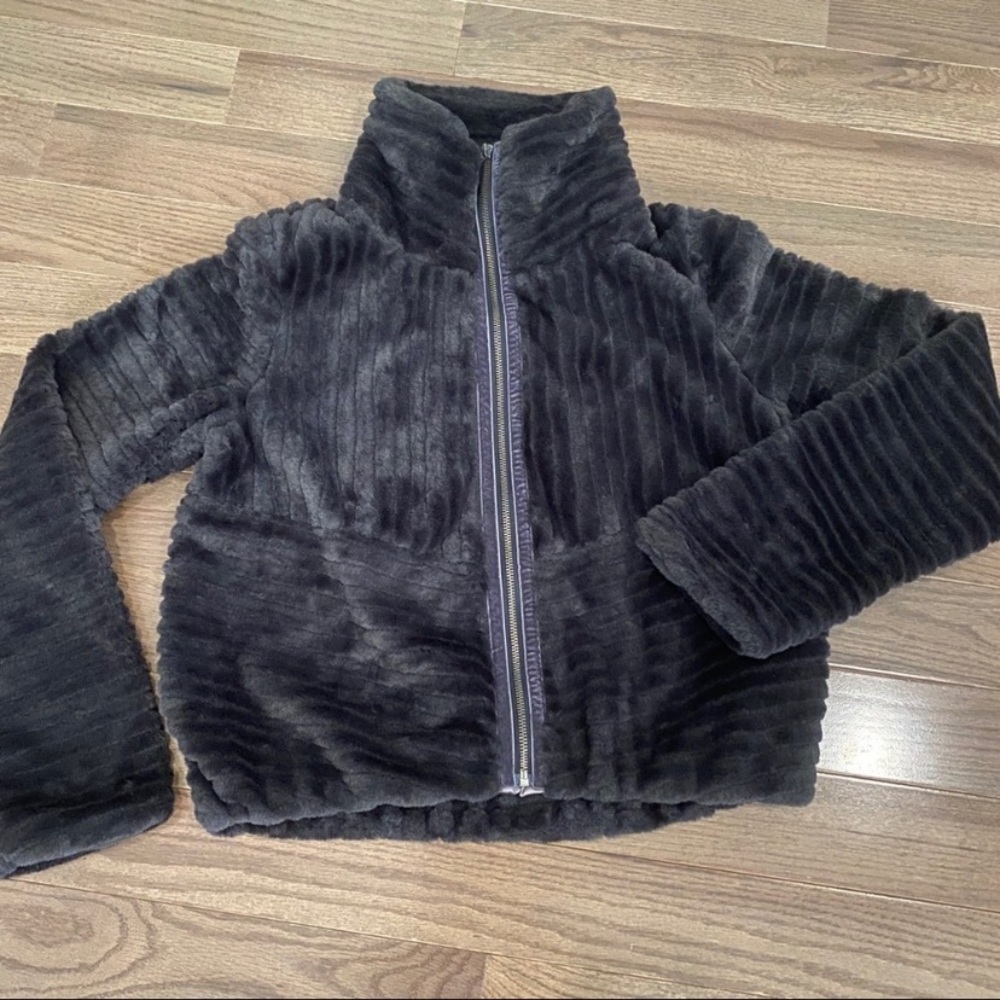 🎈🎉🎁SALE Anthropologie Natasha Faux Fur Jacket - Picture 7 of 7